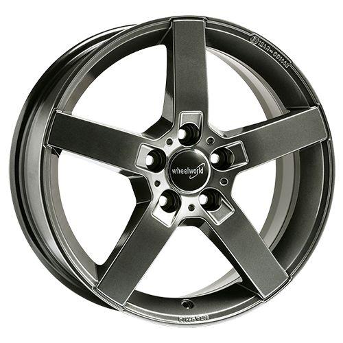 WHEELWORLD-2DRV WH31 daytona grey full painted 8.0Jx18 5x120 ET43