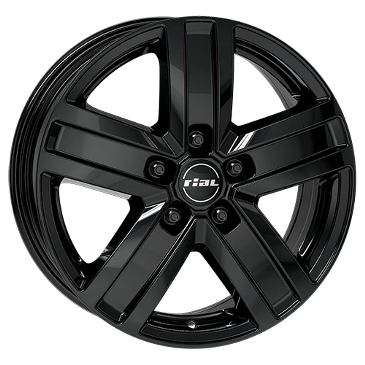 RIAL TRANSPORTER 5-LOCH diamantschwarz 7.0Jx17 5x114.3 ET45