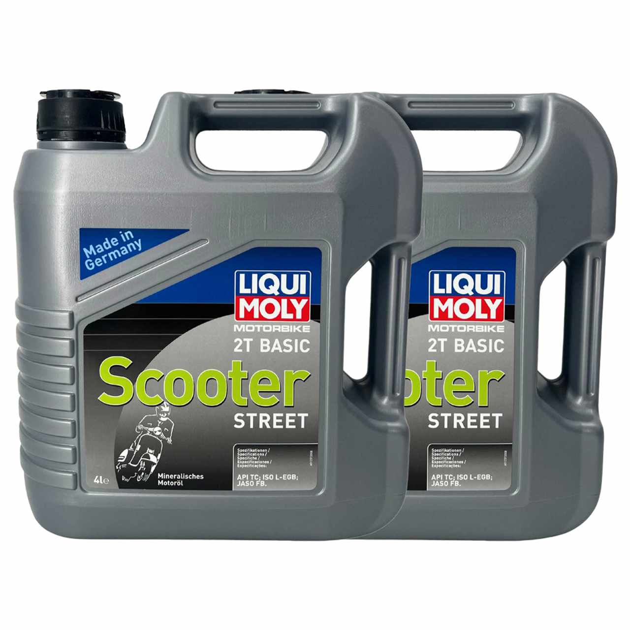 Liqui Moly Motorbike 2T Basic Scooter 2x4 Liter