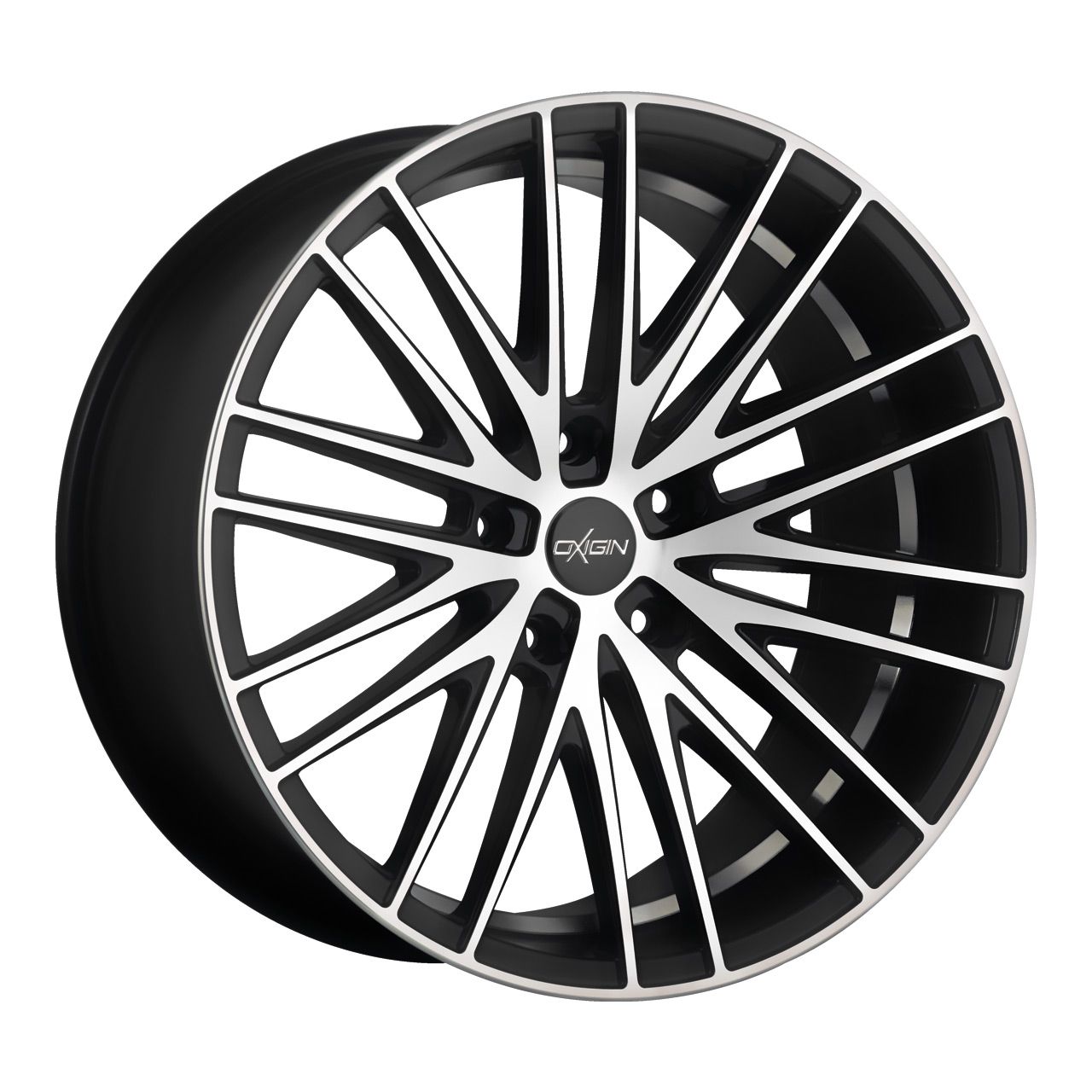 OXIGIN 19 OXSPOKE black full polish 7.5Jx17 5x112 ET45