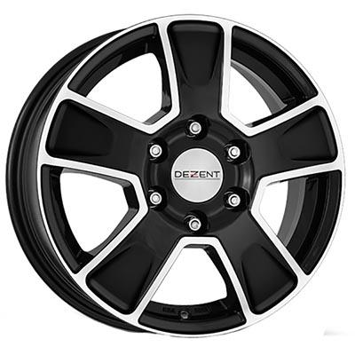 DEZENT DEZENT VAN DARK schwarz frontpoliert 6.5Jx16 5x130 ET60