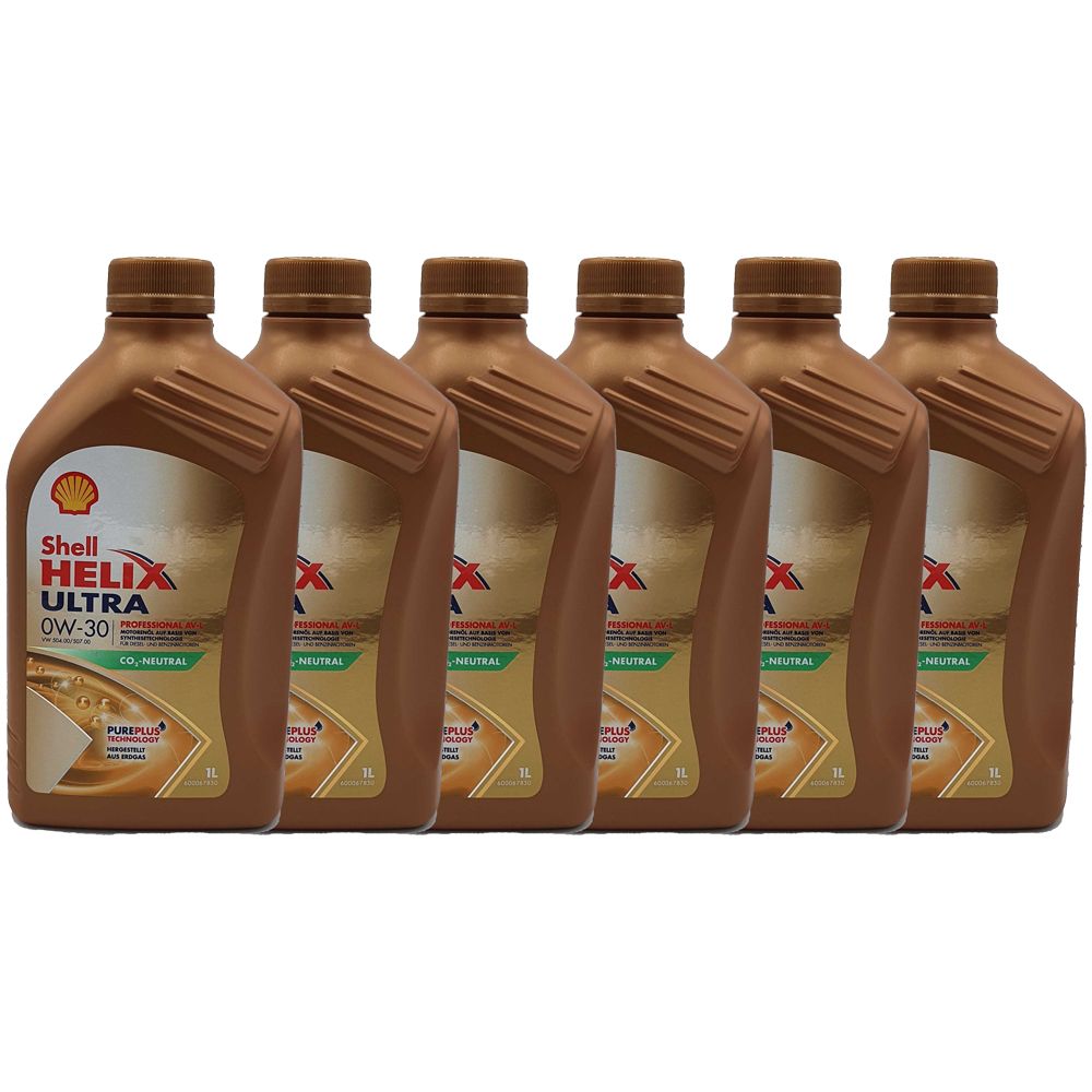 Shell Helix Ultra Professional AV-L 0W-30 6x1 Liter