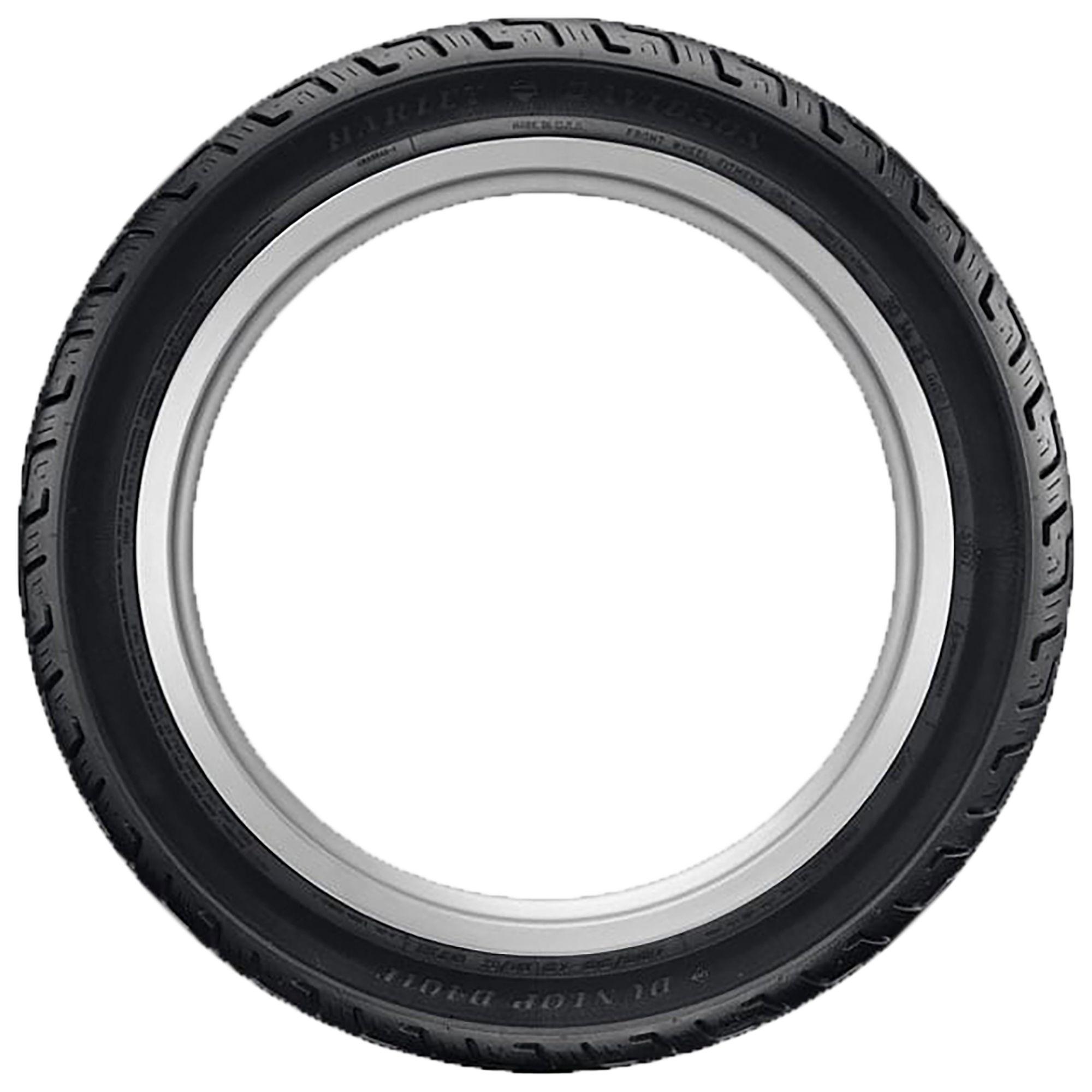 DUNLOP 130/90 B 16 M/C TL  73H D401 FRONT (HARLEY-DAVIDSON)