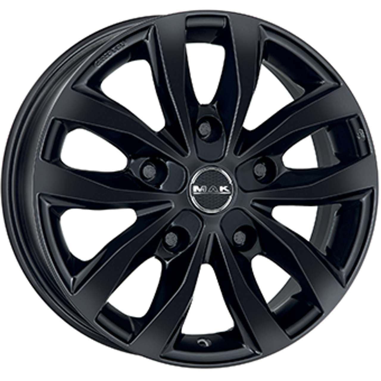 MAK LOAD 5 gloss black 6.5Jx15 5x118 ET55