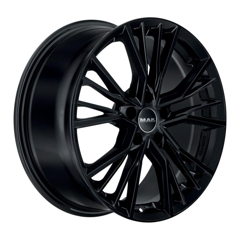 MAK UNION gloss black 10.0Jx22 5x112 ET32
