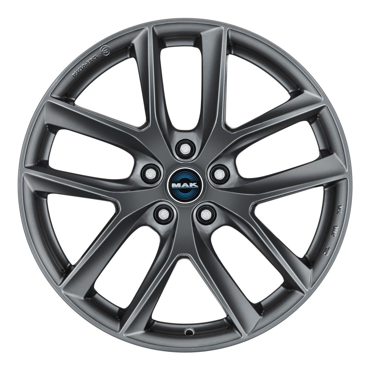 MAK VOLTAGE gloss gun metallic 8.5Jx19 5x114 ET38
