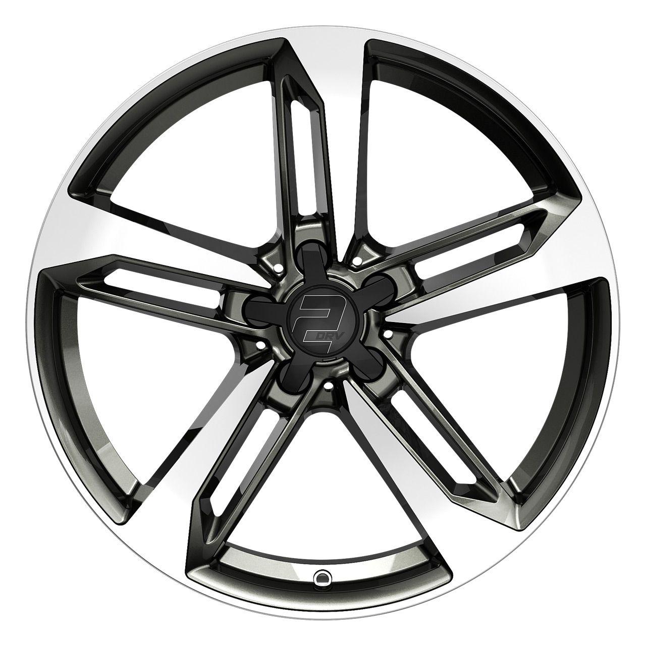 WHEELWORLD-2DRV WH36 dark gunmetal full machined 8.5Jx19 5x112 ET30