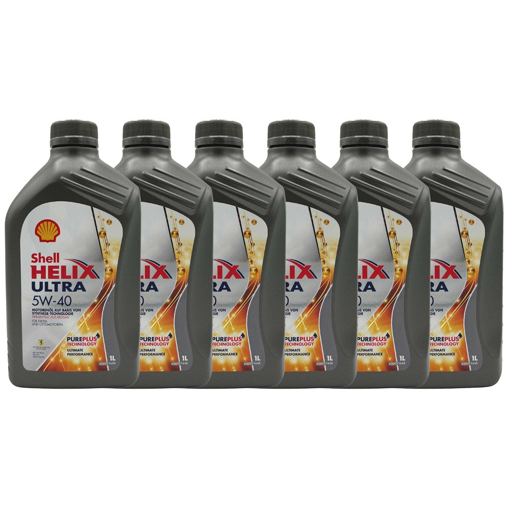 Shell Helix Ultra 5W-40 6x1 Liter