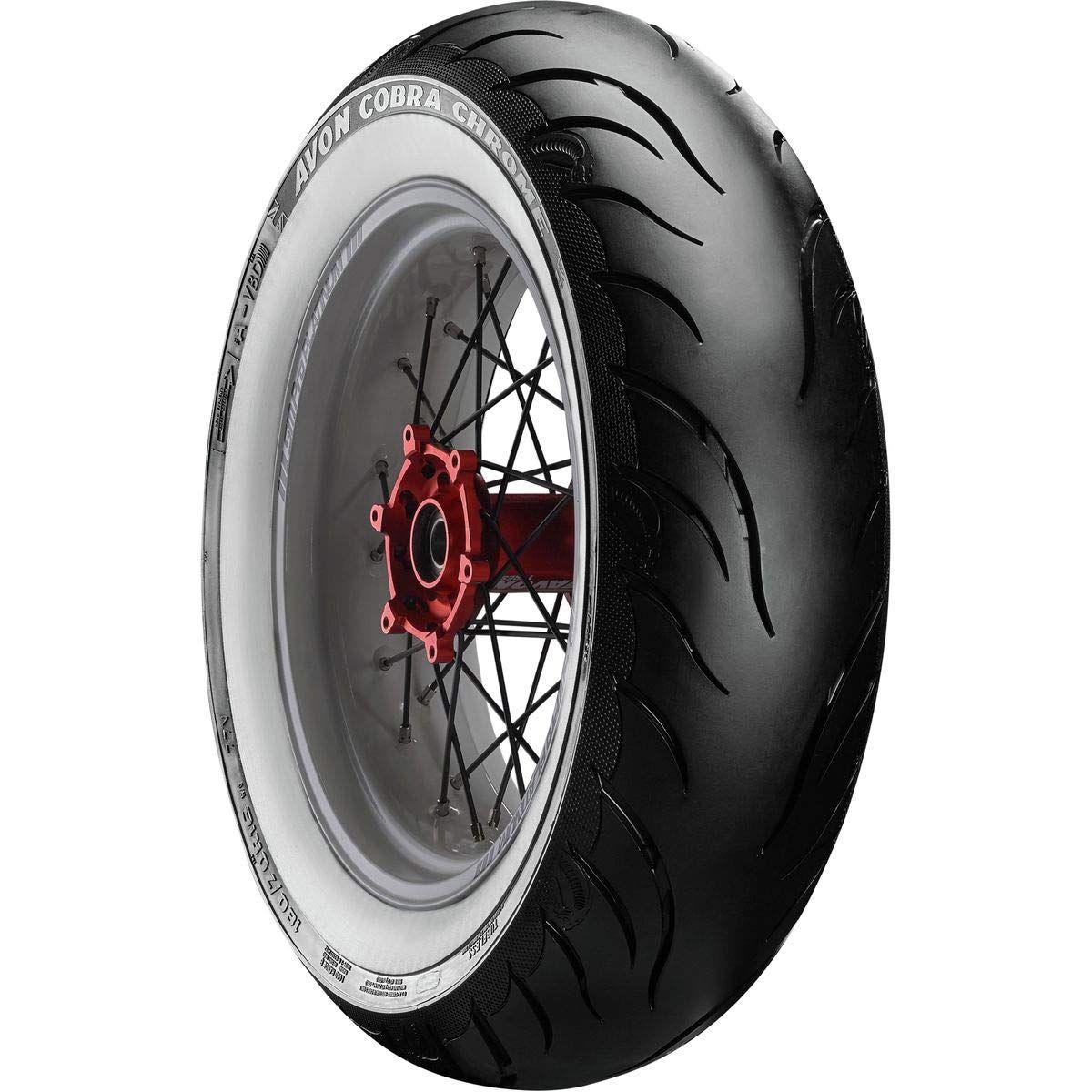 AVON 100/90 - 19 M/C TL 57V COBRA CHROME WHITE WALL WSW