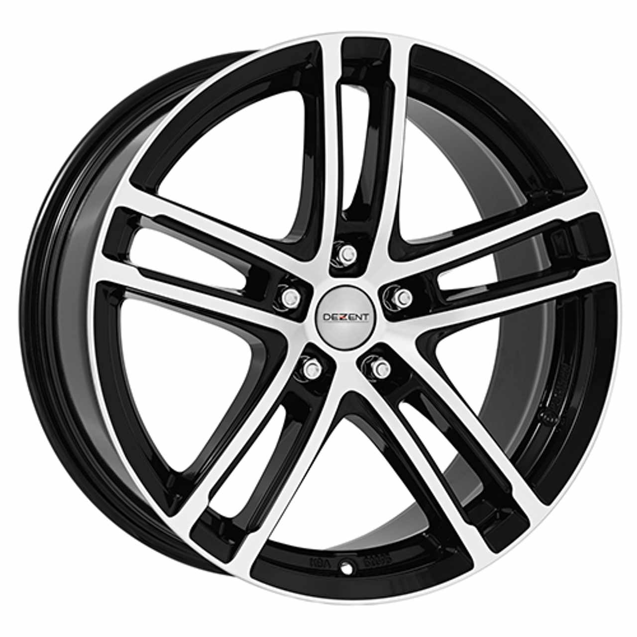 DEZENT DEZENT TZ-C DARK schwarz poliert 7.5Jx17 5x112 ET27
