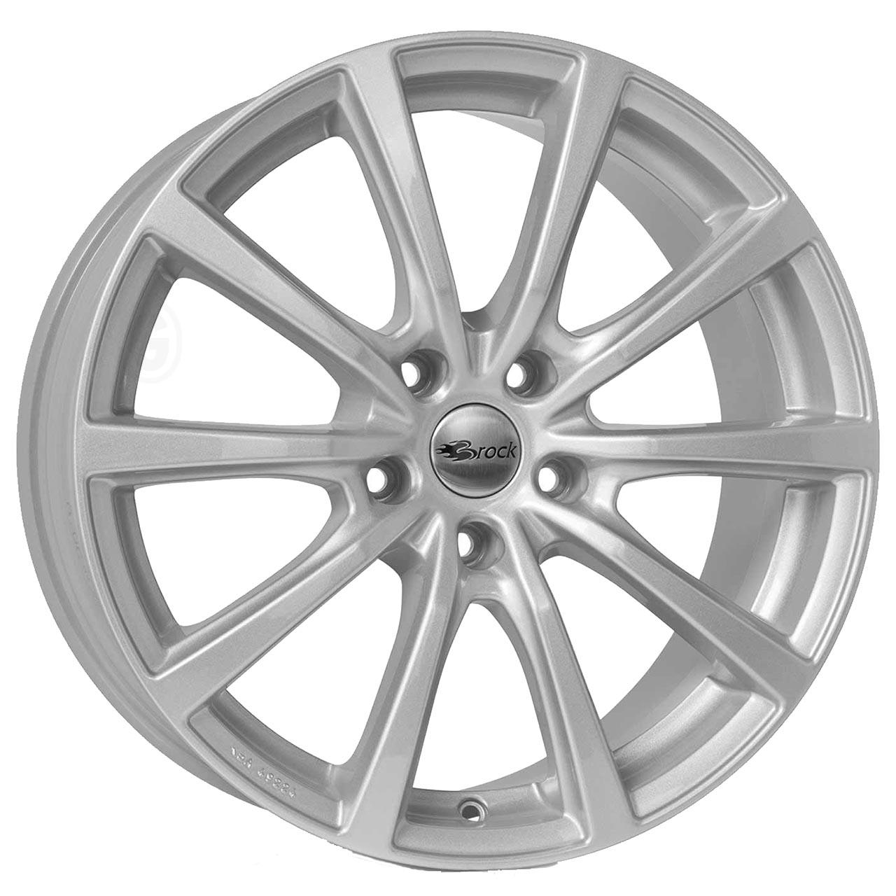 BROCK B32 kristallsilber 8.5Jx20 5x120 ET47