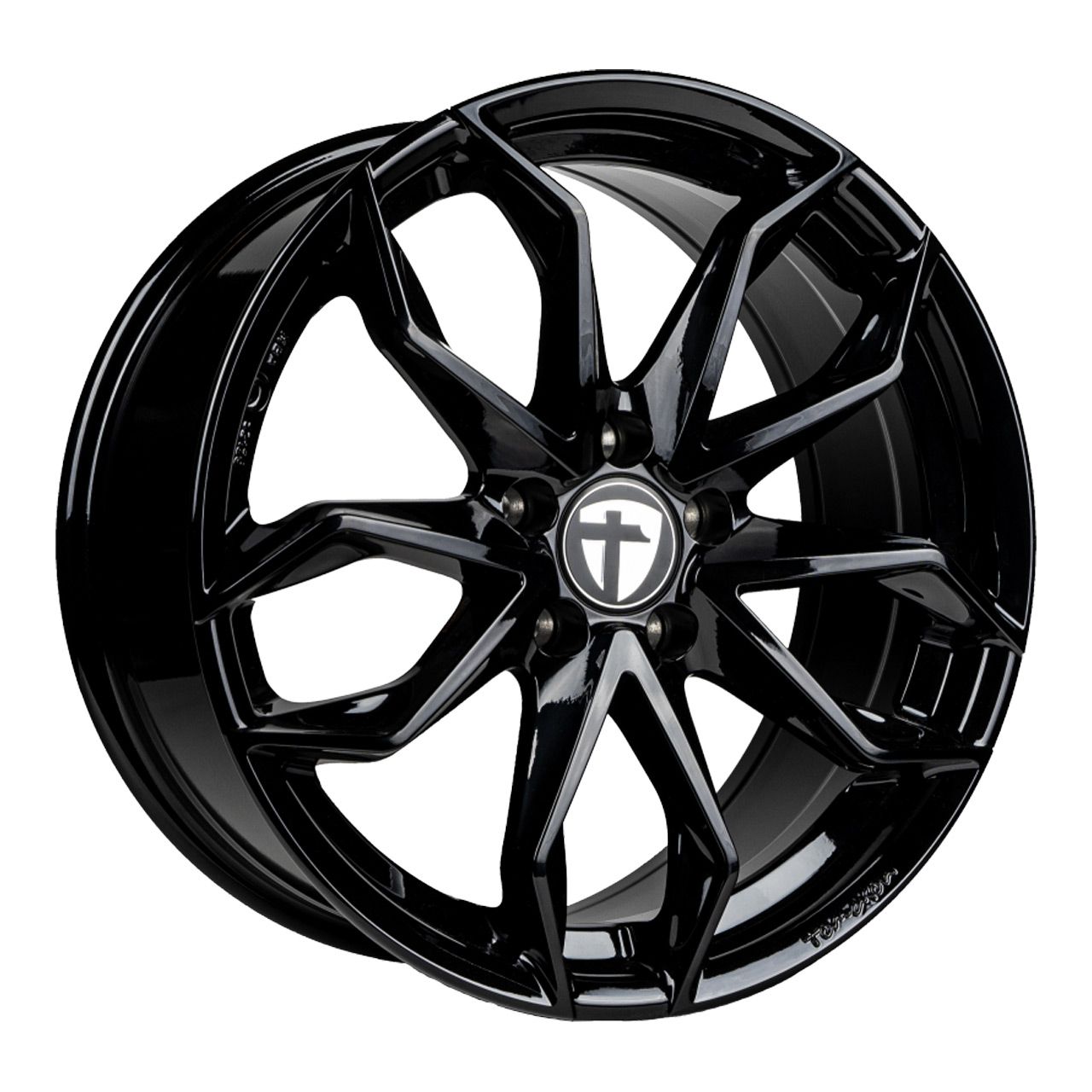 TOMASON TN22 black painted 8.0Jx18 5x112 ET48