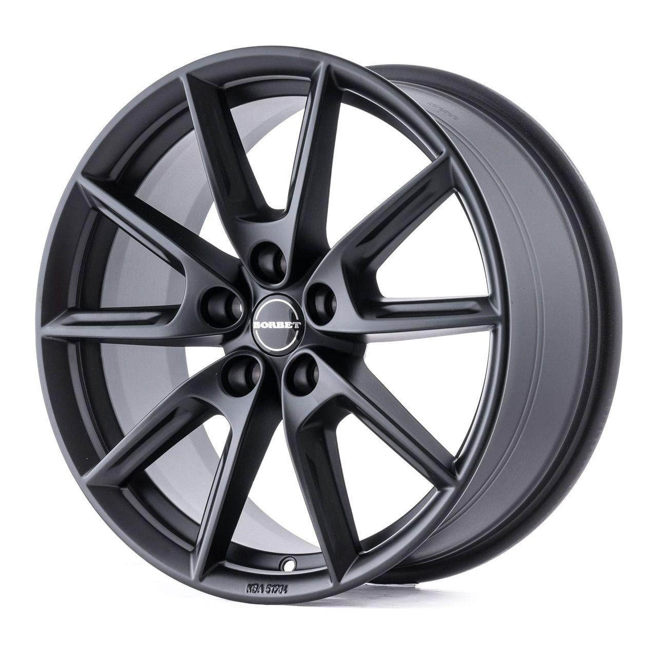 BORBET DESIGN LX schwarzmatt 8.0Jx18 5x108 ET45