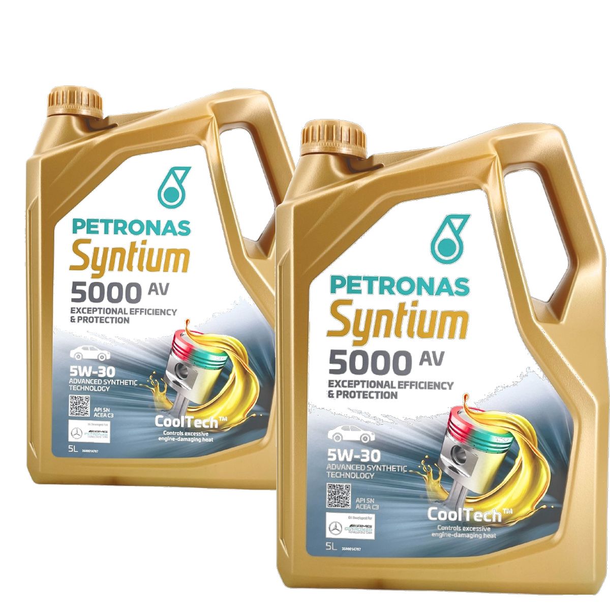 Petronas Syntium 5000 AV 5W-30 SN 2x5 Liter