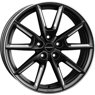BORBET DESIGN LX black matt silver spoke rim 8.0Jx18 5x112 ET40