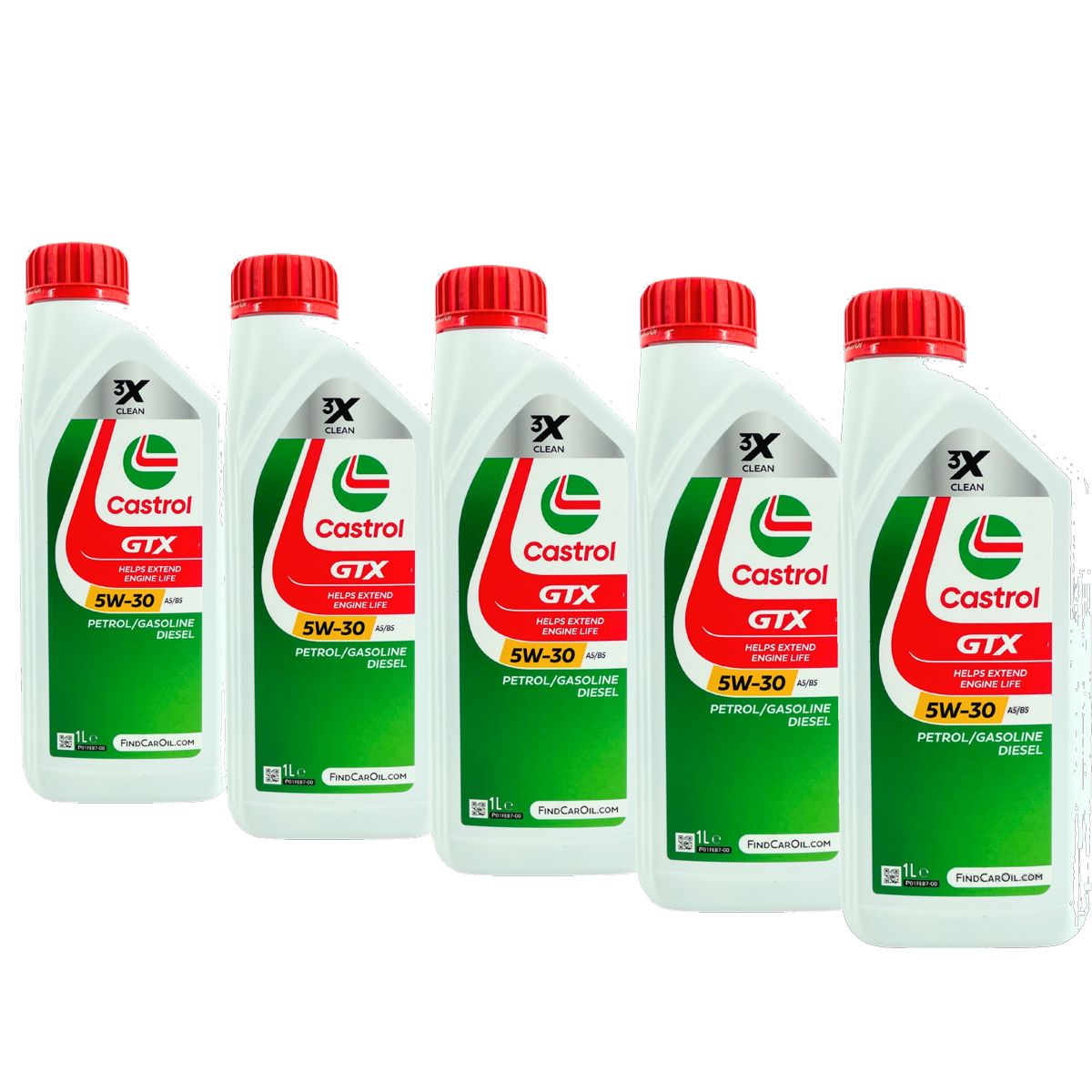 Castrol GTX 5W-30 A5/B5 5x1 Liter