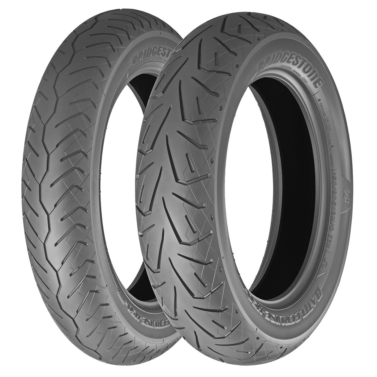 BRIDGESTONE BATTLECRUISE H50 REAR 140/75 R15 M/C TL 65H FRONT