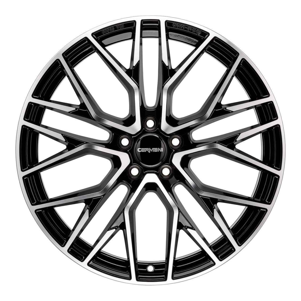 CARMANI CA 20 LUDWIG black polish 8.5Jx19 5x120 ET45