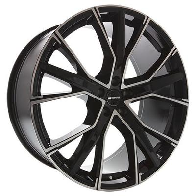 GMP GUNNER schwarz diamantgeschliffen 8.0Jx18 5x112 ET45
