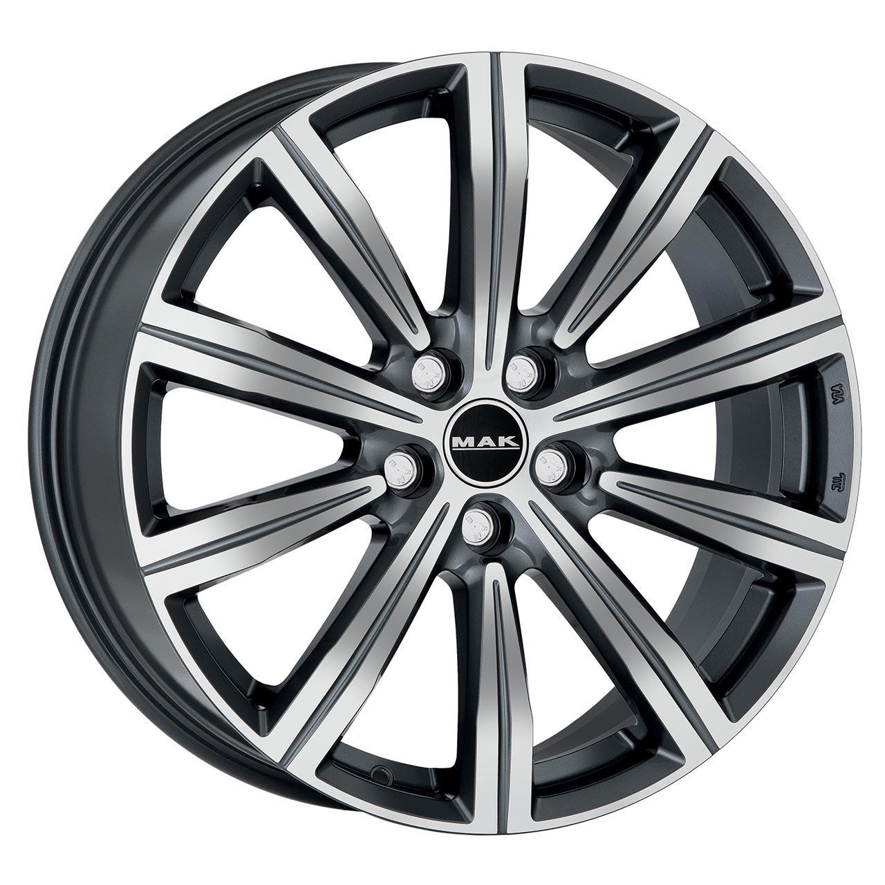 MAK Birmingham Gun met-mirror face 9.5x22 5x112 ET31