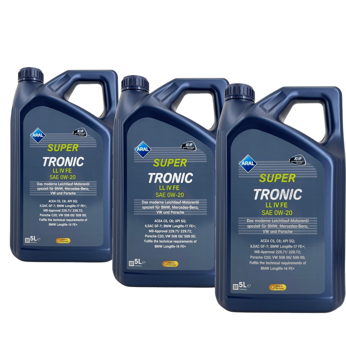 Aral SuperTronic LL IV FE 0W-20 3x5 Liter
