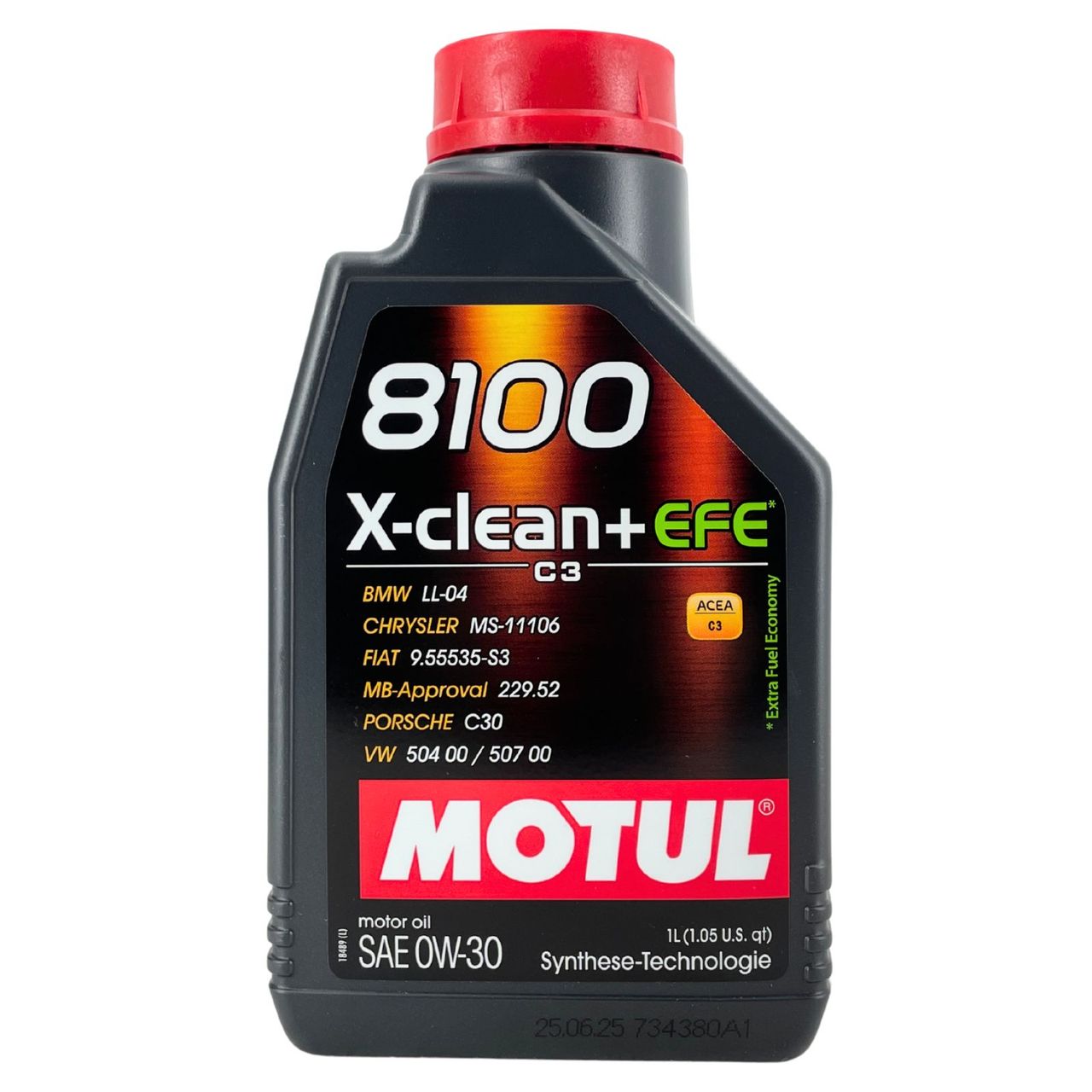Motul 8100 X-Clean + EFE 0W-30 11x1 Liter