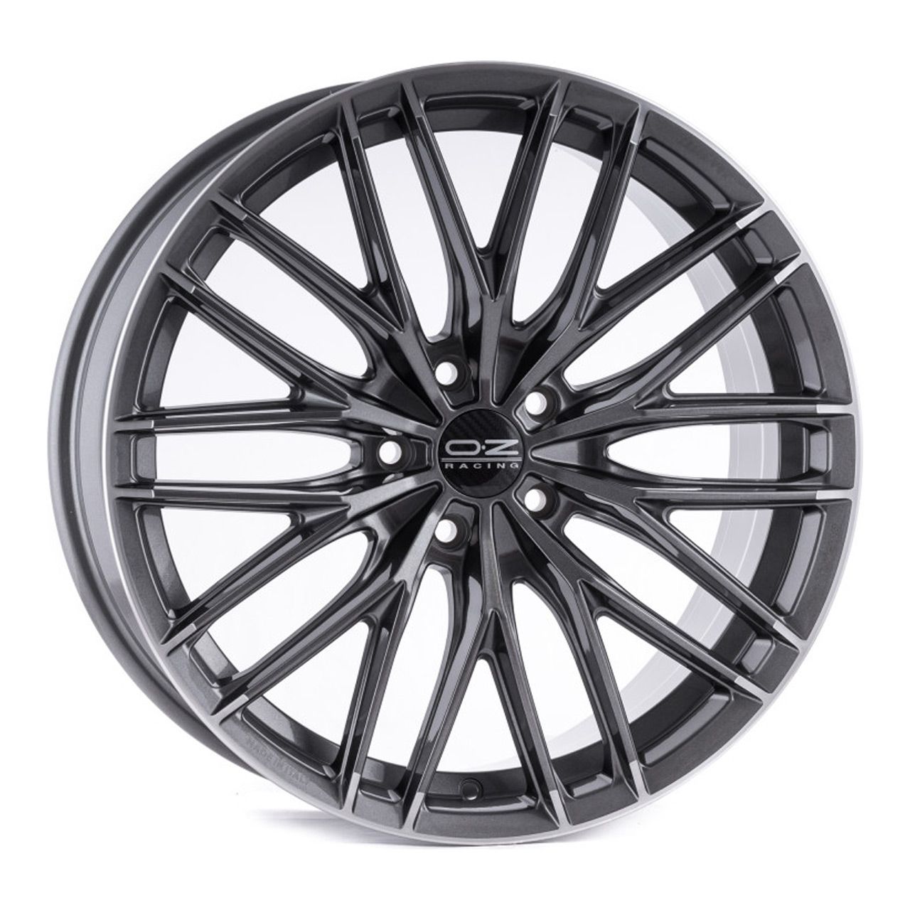 OZ GRAN TURISMO HLT star graphite diamond lip 10.5Jx20 5x112 ET25