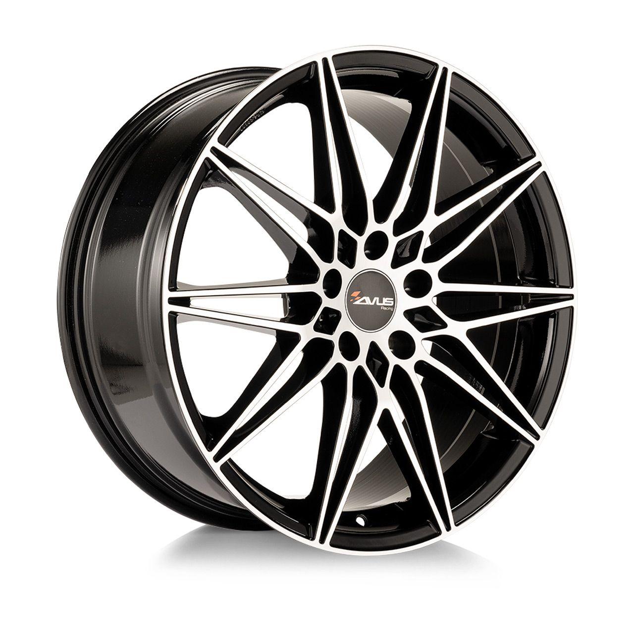 AVUS RACING AC-MB5 black polished 8.0Jx19 5x112 ET47
