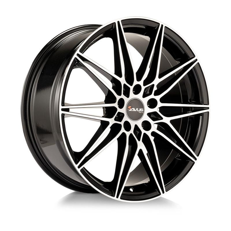AVUS RACING AC-MB5 black polished 9.0Jx19 5x120 ET44