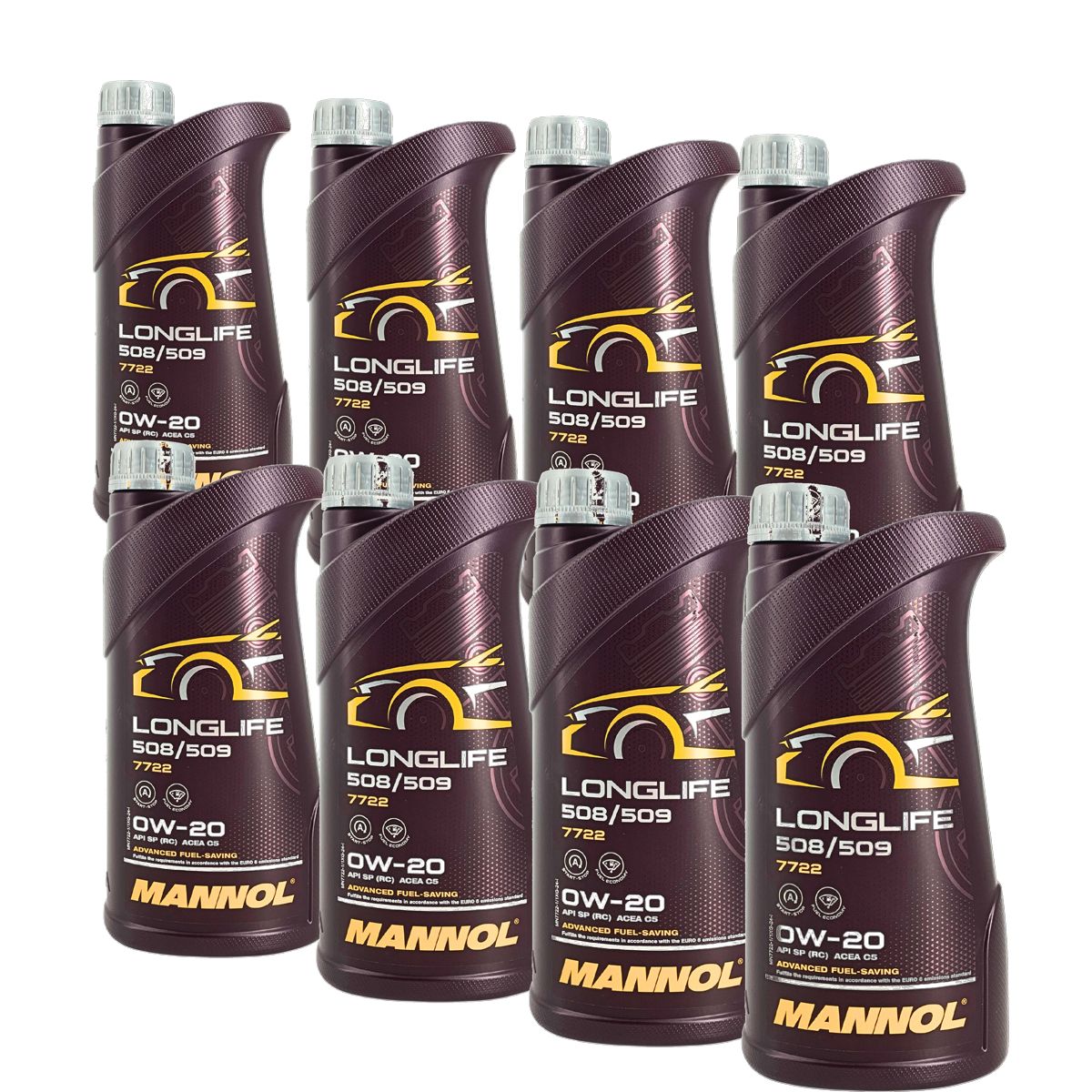 Mannol Longlife 508/509 0W-20 8x1 Liter