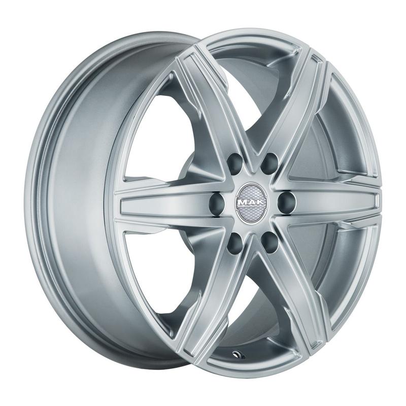 MAK KING 6 silber 9.0Jx20 6x114.3 ET47