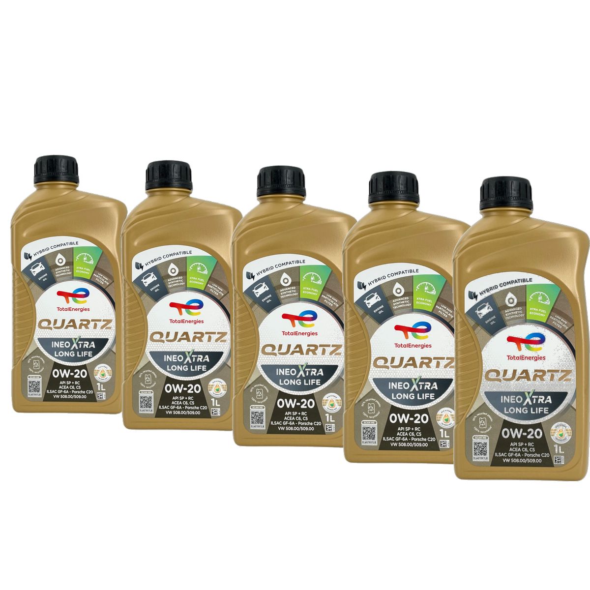 Total Quartz Ineo Xtra Longlife 0W-20 5x1 Liter