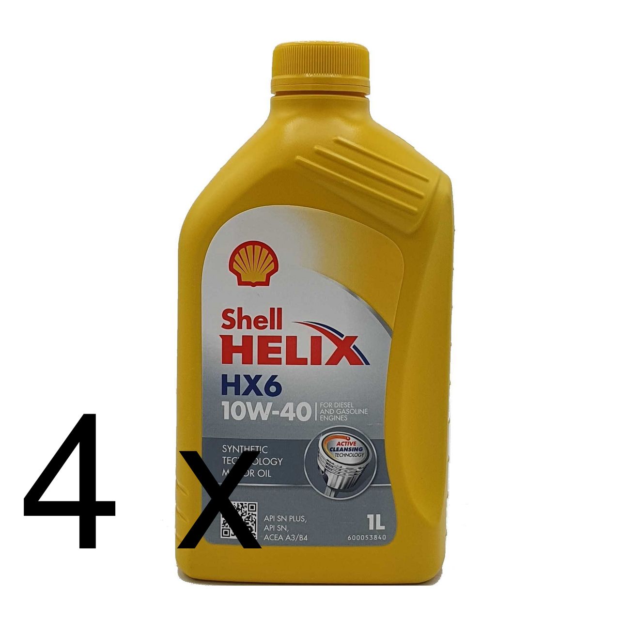 Shell Helix HX6 10W-40 4x1 Liter Shell Helix HX6 10W-40 4x1 Liter