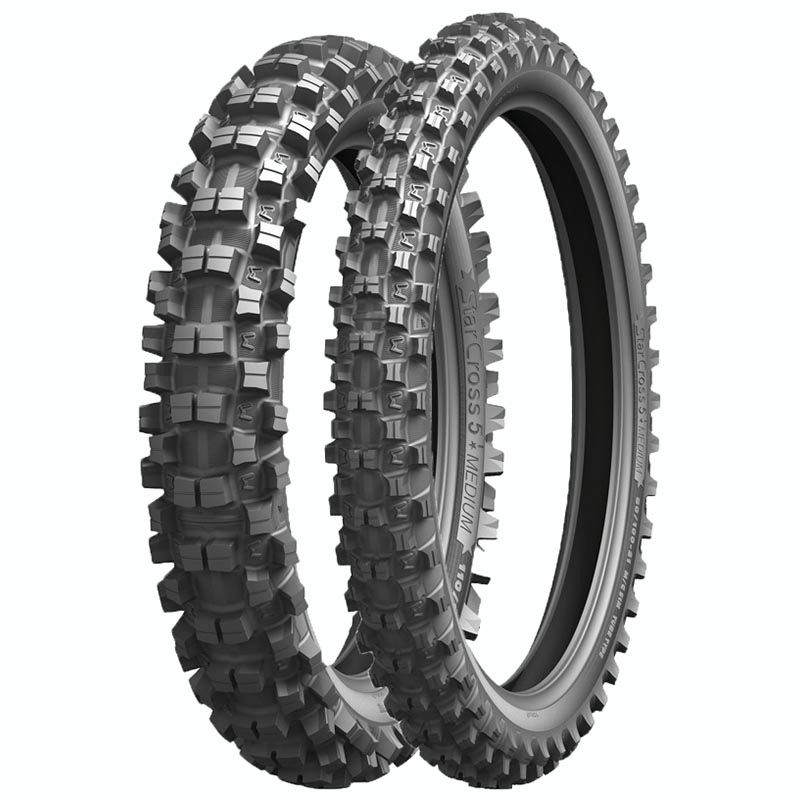 MICHELIN STARCROSS 5 MEDIUM 120/80 - 19 M/C TT 63M REAR