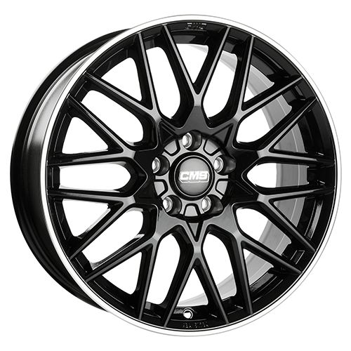 CMS C25-DRB diamond rim black 7.0Jx17 4x108 ET38 CMS C25-DRB diamond rim black 7.0Jx17 4x108 ET38