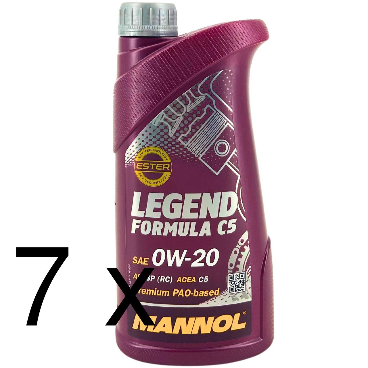 Mannol Legend Formula C5 0W-20 7x1 Liter