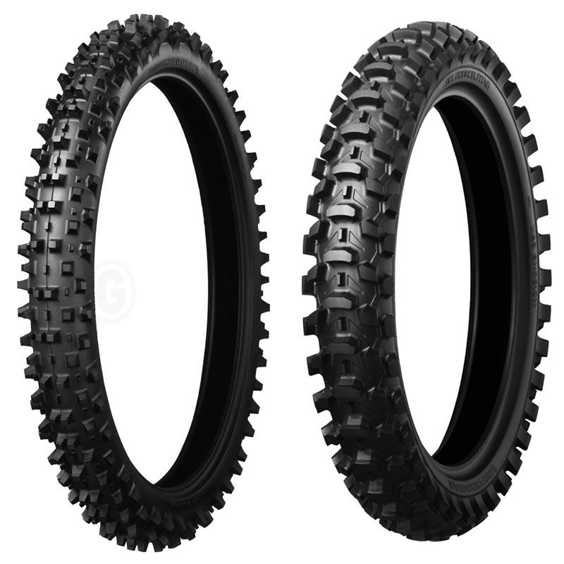 BRIDGESTONE BATTLECROSS X10 F SAND 80/100 - 21 M/C TT 51M NHS FRONT
