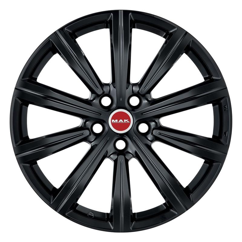 MAK BIRMINGHAM UNIVERSAL gloss black 9.5Jx22 5x120 ET35