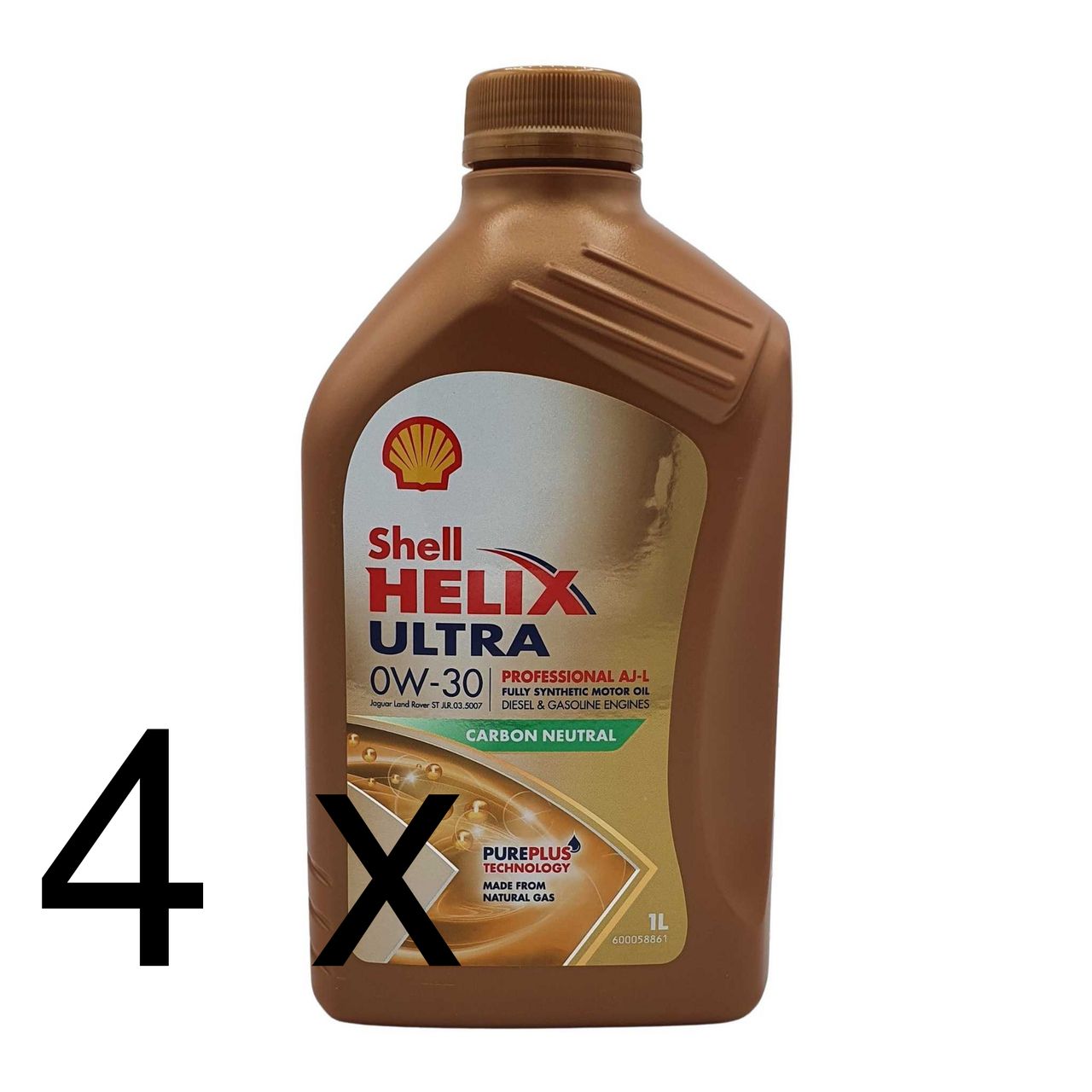 Shell Helix Ultra Professional AJ-L 0W-30 4x1 Liter Shell Helix Ultra Professional AJ-L 0W-30 4x1 Liter