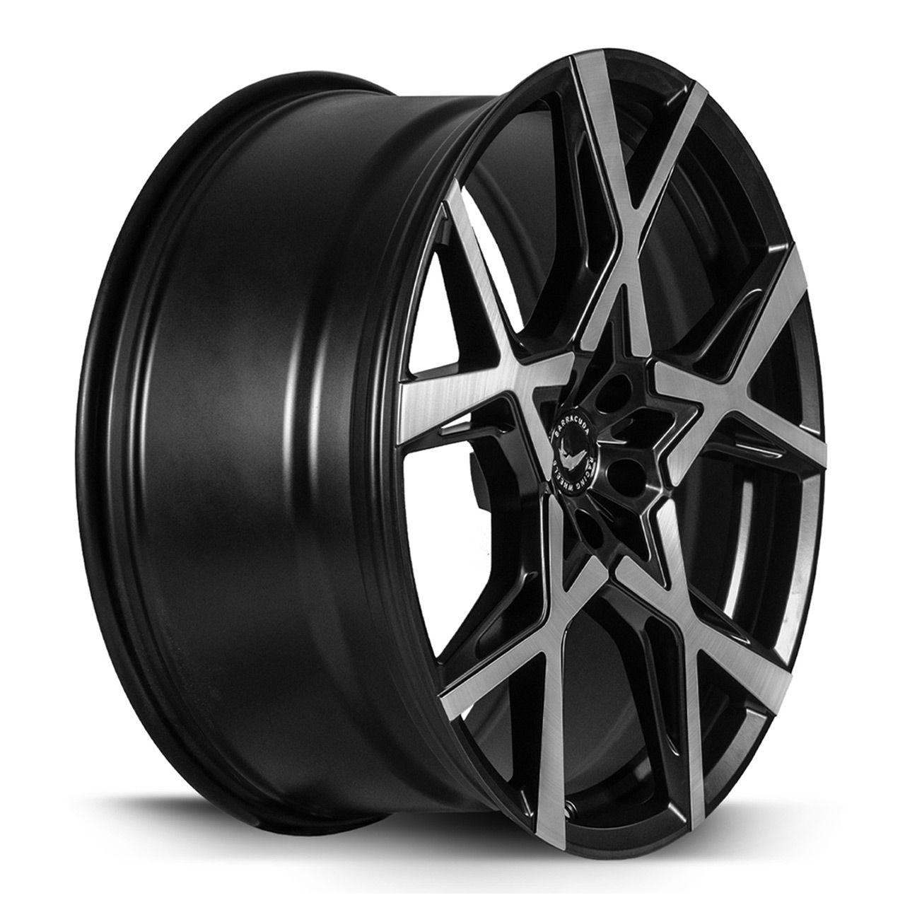 BARRACUDA PROJECT X Black brushed Surface 10.0Jx22 5x112 ET30