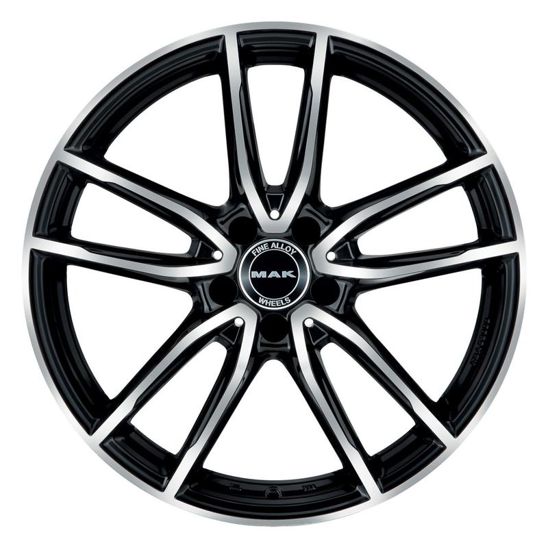 MAK EVO black mirror 7.5Jx17 5x112 ET29