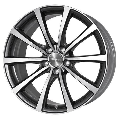 BROCK B32 himalaya grey vollpoliert 7.5Jx19 5x112 ET43