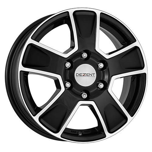 DEZENT DEZENT VAN DARK schwarz frontpoliert 6.5Jx16 5x130 ET68
