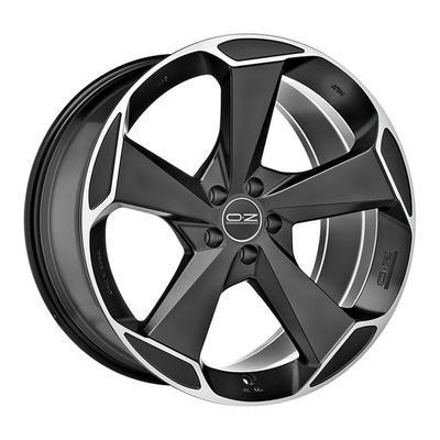 OZ ASPEN HLT matt schwarz diamond cut 10.0Jx20 5x112 ET43