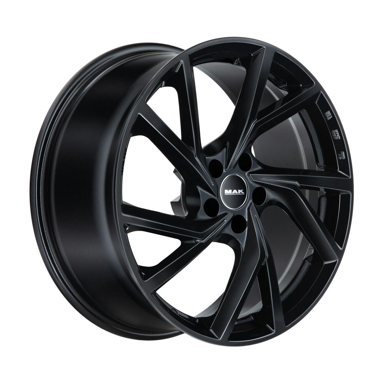 MAK KASSEL gloss black 7.0Jx17 5x114.3 ET45