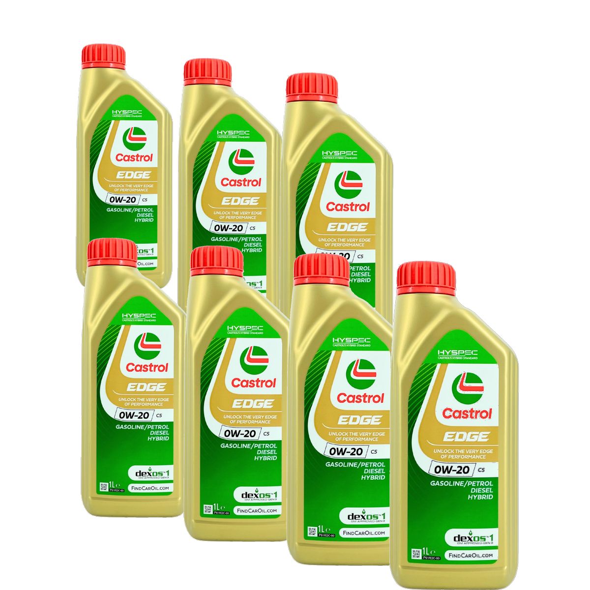 Castrol Edge 0W-20 C5 7x1 Liter