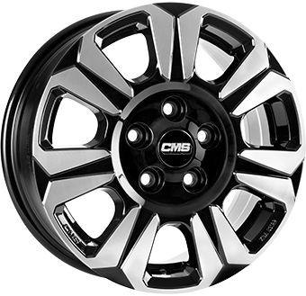 CMS C31-DB HEAVY DUTY diamond black 6.5Jx17 6x139.7 ET48
