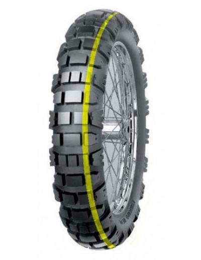 MITAS 140/80 - 17 M/C TL 69R E-09 DAKAR REAR M+S YELLOW STRIPE