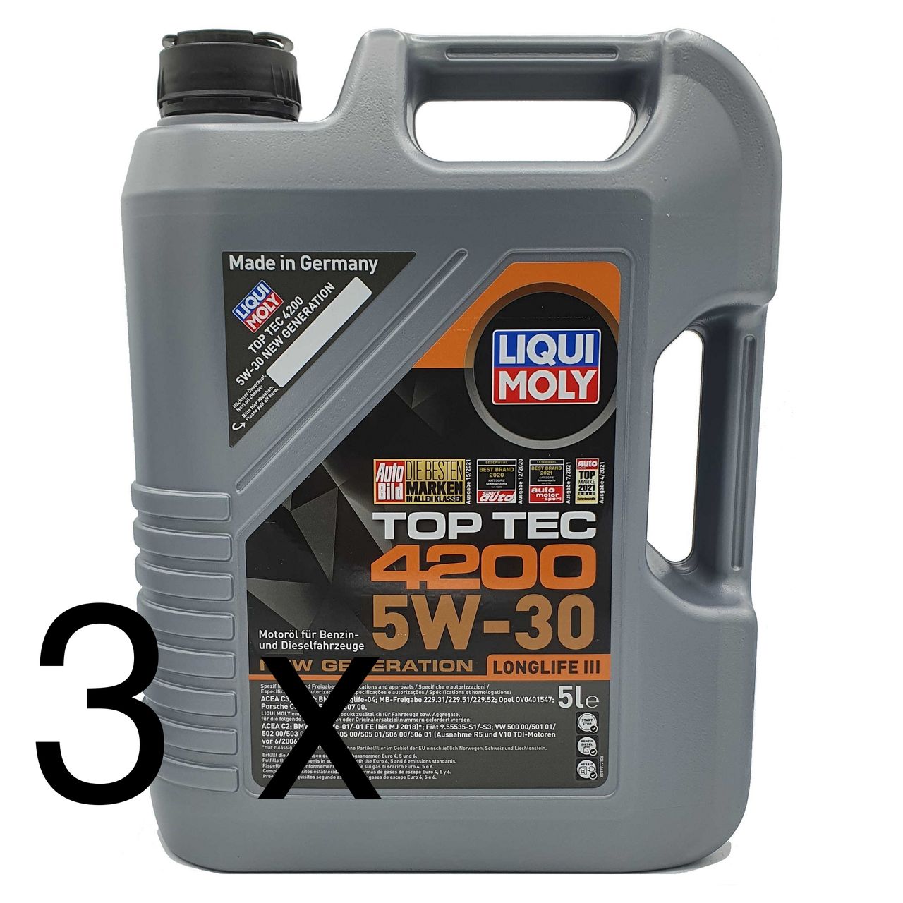 Liqui Moly Top Tec 4200 5W-30 3x5 Liter