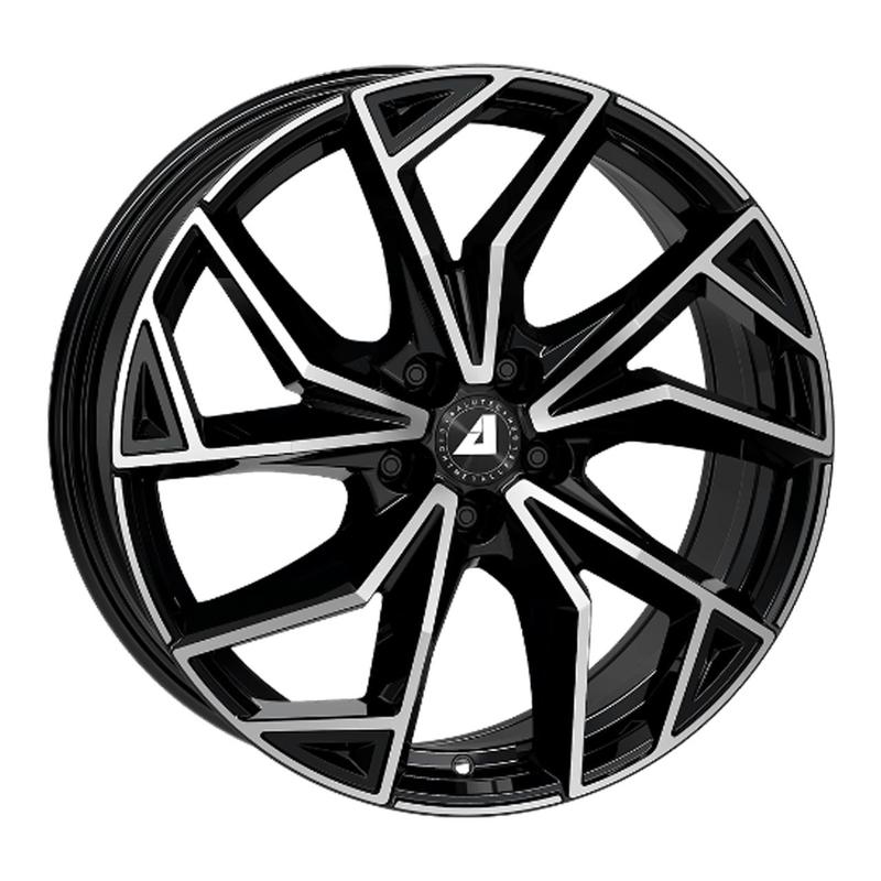ALUTEC ADX.02 5-LOCH diamantschwarz frontpoliert 7.5Jx18 5x112 ET45